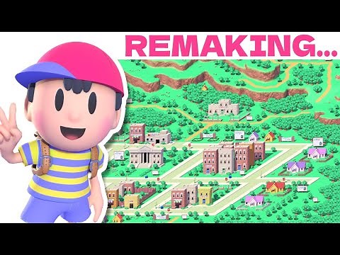 Remaking Onett from EarthBound!