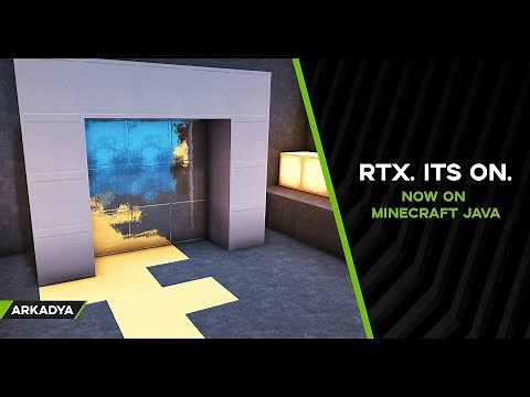 MINECRAFT RTX on JAVA - Nvidia's RTX Resource Pack
