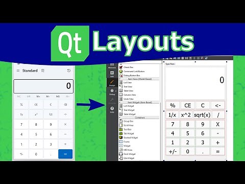 How to use Qt Layouts