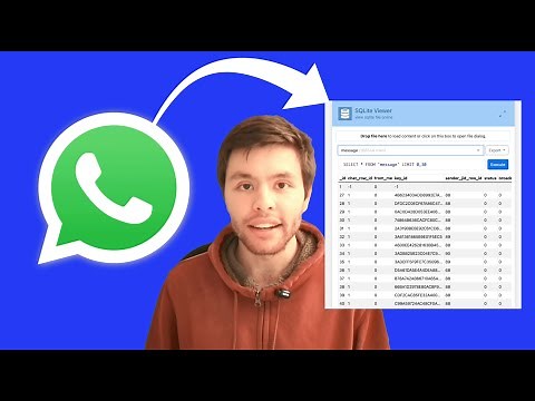 Export ALL Your WhatsApp Chats from Android to Your Computer! (SQLite Database Decryption)