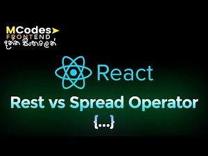 React JS Tutorial : JavaScript Rest vs Spread Operator