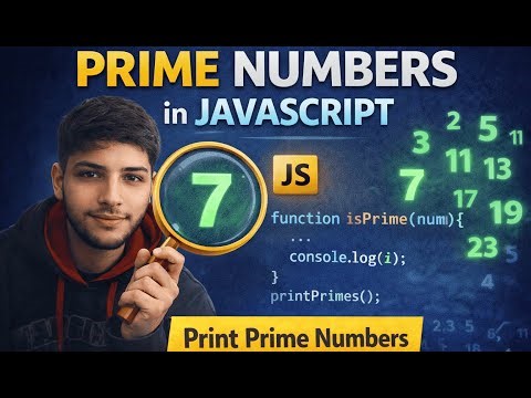 How to Print N Prime Numbers in JavaScript