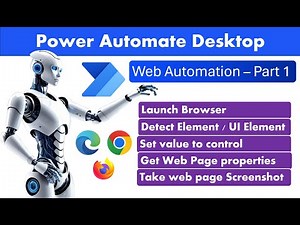Power Automate Desktop - Web Automation - Part 1