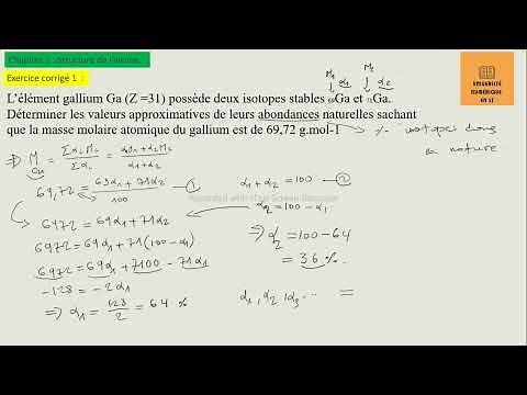2.6: Exercise 1 (isotopes and atomic mass)