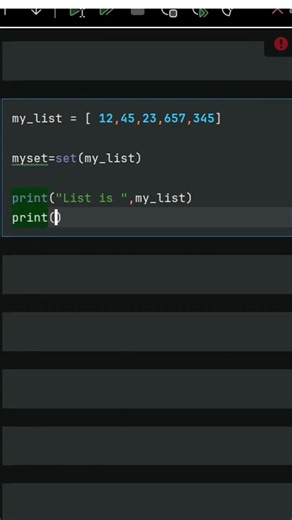 Python Basics : How to use the set() function