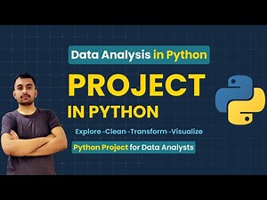 Python Project for Data Analysis | Python Data Analyst Project | Data Analysis Project Using Python