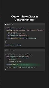 The ONLY Error Handling Pattern You Need in Node.js (Works in Every Project)
