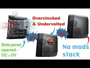 Alienware Aurora R12 tested for heat, overclocking & undervolting