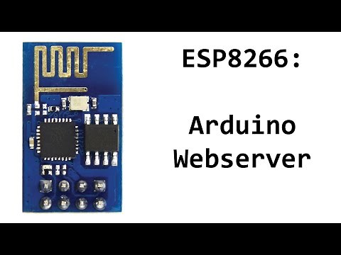 ESP8266 Arduino Webserver Tutorial Code