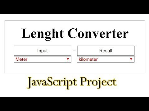 javascript length converter