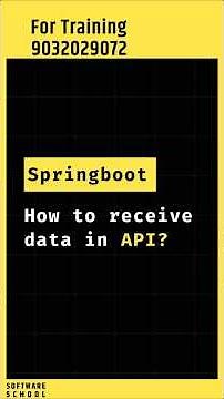 How to Receive Data in API | RequestParam vs RequestBody in Java Spring Boot #coding #java #shorts