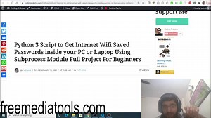 Python 3 Script to Get Internet Wifi Saved Passwords inside your PC or Laptop Using Subprocess
