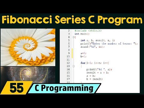 Special Programs in C − Fibonacci Series