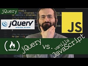 jQuery vs vanilla JavaScript - Beau teaches JavaScript