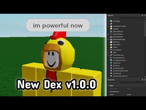 New Dex v1.0.0 | Roblox Require Script Showcase #1