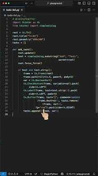 Simple ToDo List in Python #python #coding #programming