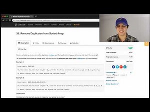 Remove Duplicates from Sorted Array