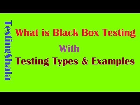 black box testing explanation with real time examples, procedures and methods | testing types