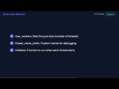 What Does ThreadPoolExecutor Do? Python Concurrency Explained