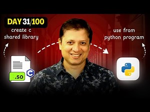 Call C Code from Python! 🔥 Create & Use Shared Library Step-by-Step | Python with C Integration