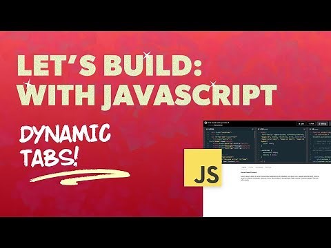 How to Create Tabs with Vanilla JavaScript