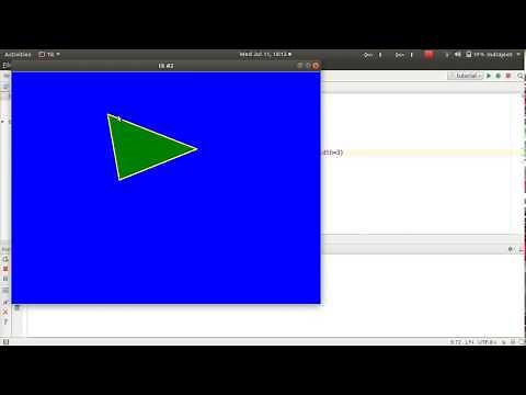 Python GUI Tutorial - 19 - Canvas - create polygon | Tkinter