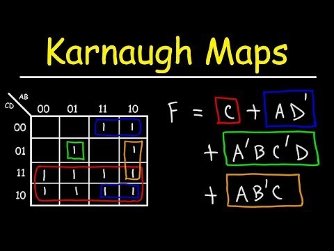 Introduction to Karnaugh Maps - Combinational Logic Circuits, Functions, & Truth Tables