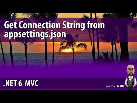 How to easily get connection string from Appsettings.json in ASP.NET 6 MVC C#