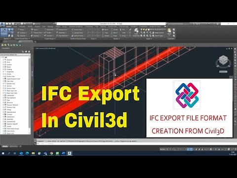 IFC Export in AutoCAD Civil 3D