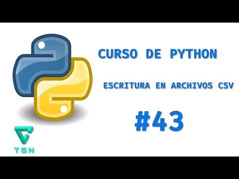 Curso de Python - Escritura en archivos CSV