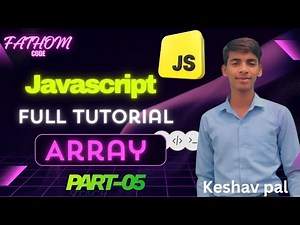 ⚡ Array Methods Part 5 | Advanced JavaScript Tricks Explained | javascript Full course