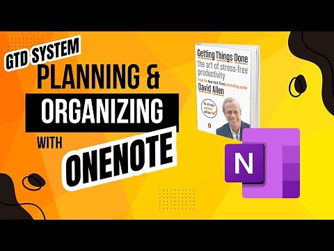 GTD System: Work Planning and Organizing in Onenote