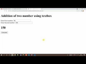 Addition of two numbers using text box in JavaScript #practicecode #bugstophere| By Akhilesh