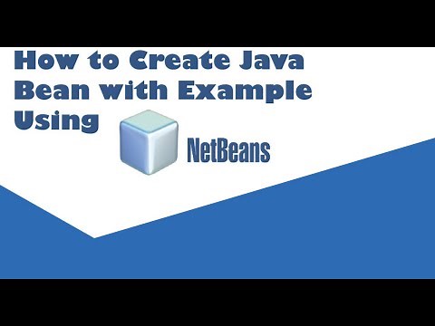 How to create java bean with web application using NetBeans IDE and GlassFish server