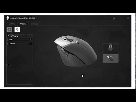 How to rebind/remap buttons on Alienware mouse
