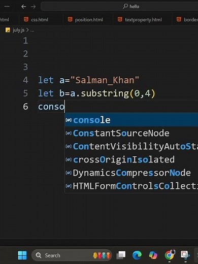 JavaScript Substring() Explained in Seconds | How to Extract Part of a String in JavaScript