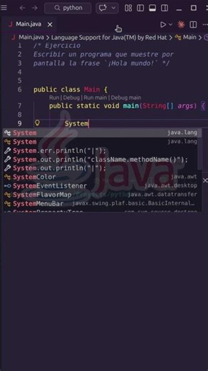 Hola Mundo en Java 🚀 | Tu primer programa explicado fácil