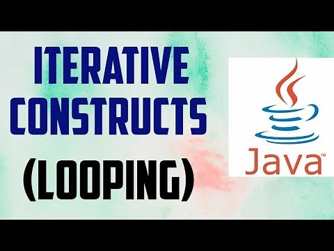 Iterative Constructs in Java | Looping | Class 9 | ICSE