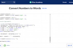 Convert Numbers to Words