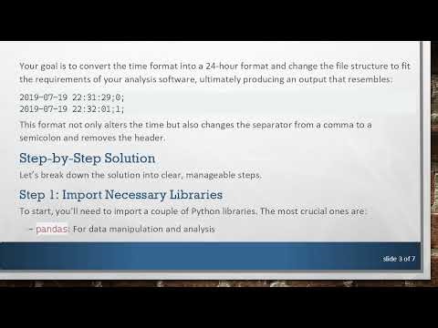 Transforming date and time format for CSV files in Python