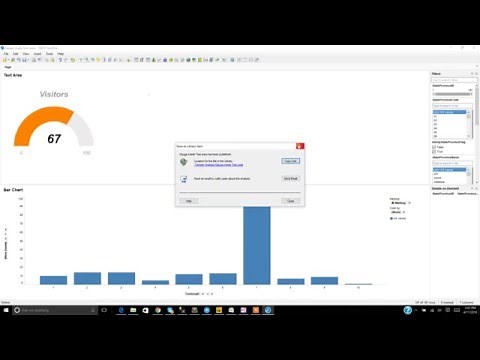 Tibco Spotfire : Simple Gauge Chart Part 1