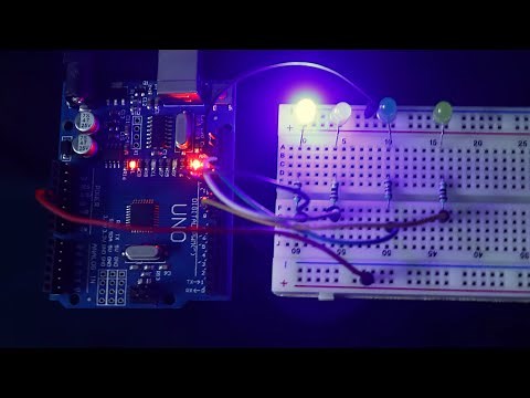 LED pattern with Arduino: Arduino tutorial