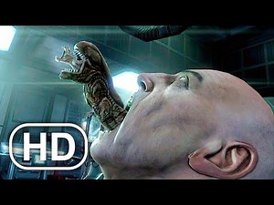 Alien Chestburster Scene 4K ULTRA HD - Aliens Vs Predator