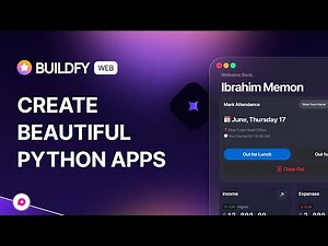 Python Modern GUI Builder | Drag & Drop with CustomTkinter Export – No Code!