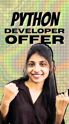 Python Developer Offer 🎉