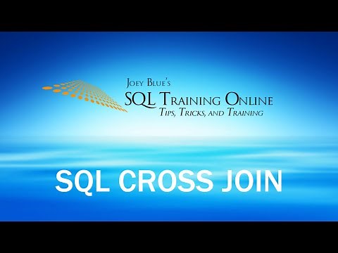 SQL Cross Join | Quick Tips Ep63