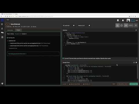CodeWars - Sum of intervals - 021218