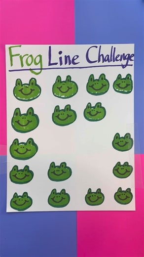 The frog Challenge | At Home with Jennie and Nick