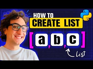 How to Create a List in Python (Visually Explained) | #Python Course 23