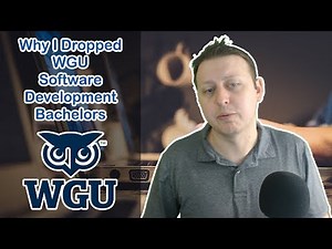 Why I Dropped out of Western Governor's University Software Development Bachelor of Science Program